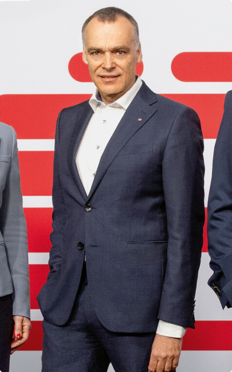 Abb.Berthold Huber: Vorstand Infra­struktur